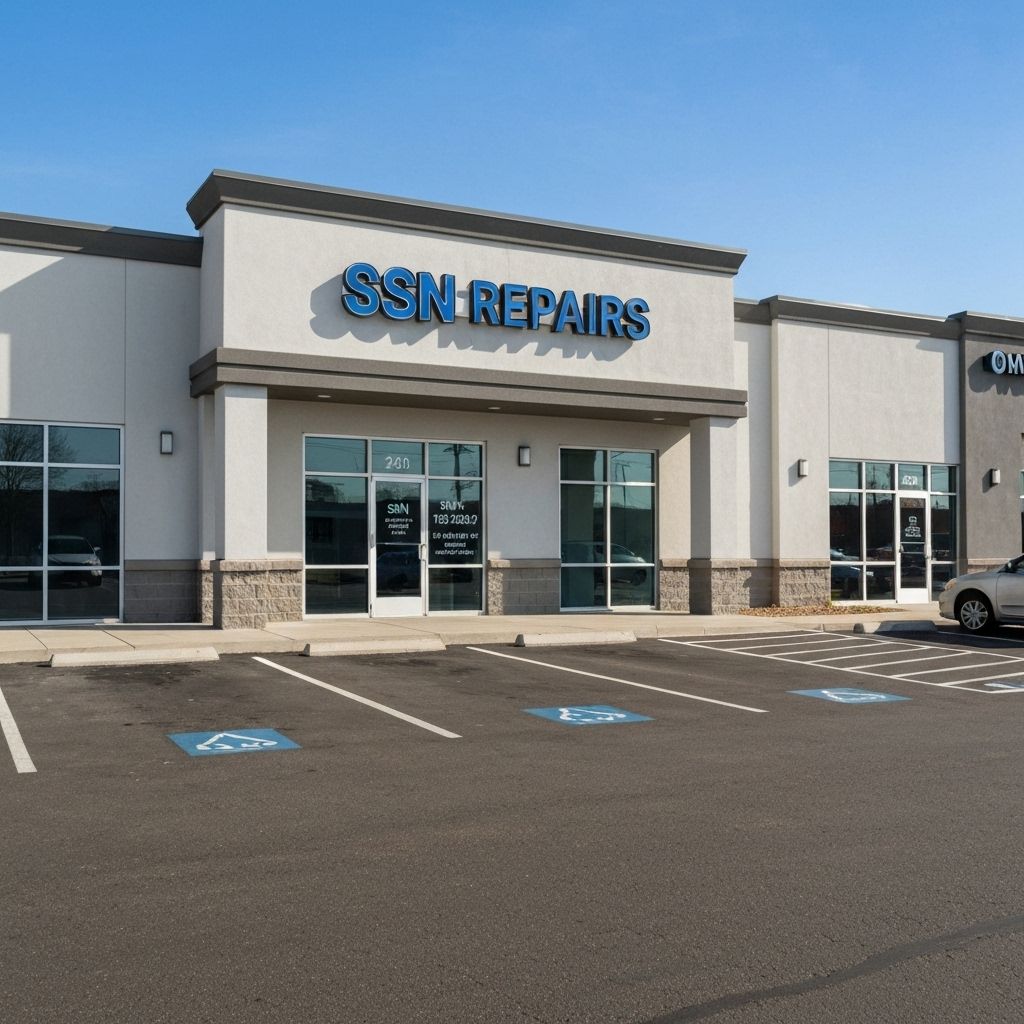 SSN Repairs professional facility